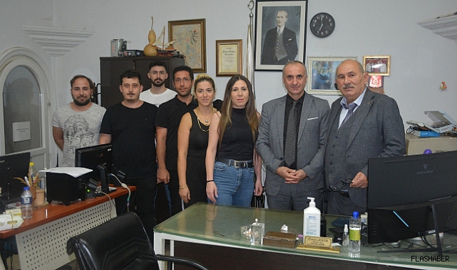 BİK BÖLGE MÜDÜRÜ ENGİN'DEN GAZETEMİZE ZİYARET!