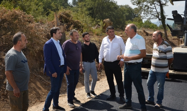 Bilecik'te köy yollarında çalışmalar devam ediyor