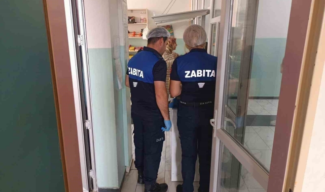 Bilecik'te zabıta ekiplerinden okul kantinlerinde sıkı denetim
