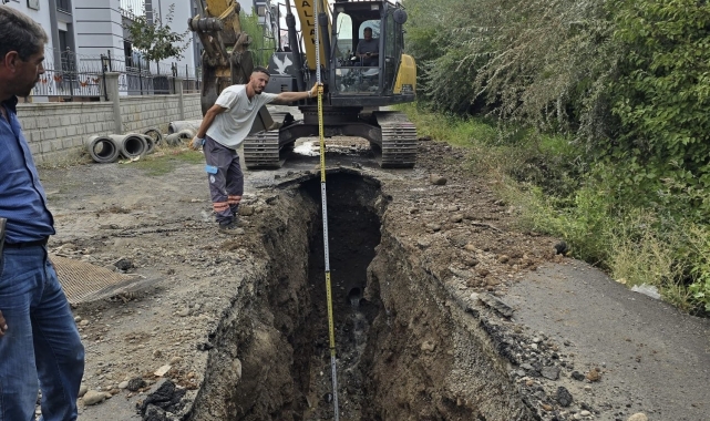 Bingöl'de altyapı çalışmaları sürüyor