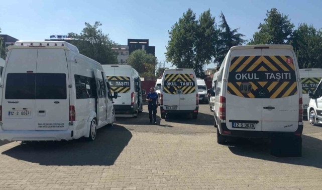 Bingöl'de işletmeler ve okul servisleri denetlendi