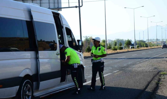 Bingöl'de okul servisleri denetlendi