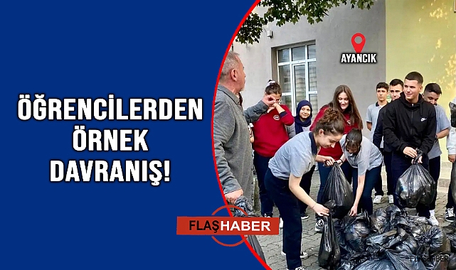BİRİLERİ KİRLETTİ,ONLAR TEMİZLEDİ!