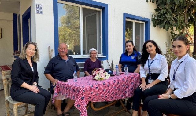 Bodrum belediyesi, vefat eden zabıta personellerinin ailelerini unutmadı