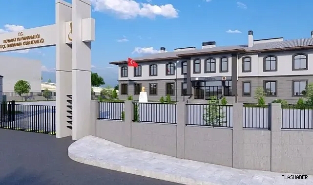 BOYABAT İLÇE JANDARMA BİNASI İNŞAATINDA SON DURUM!