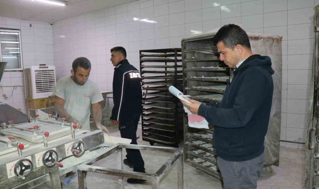 Bozdoğan'da fırınlar denetlendi