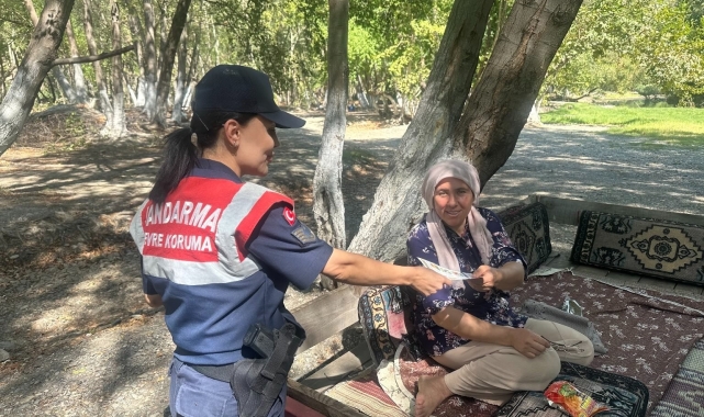 Bozdoğanlı vatandaşlar çevre konusunda bilgilendirildi