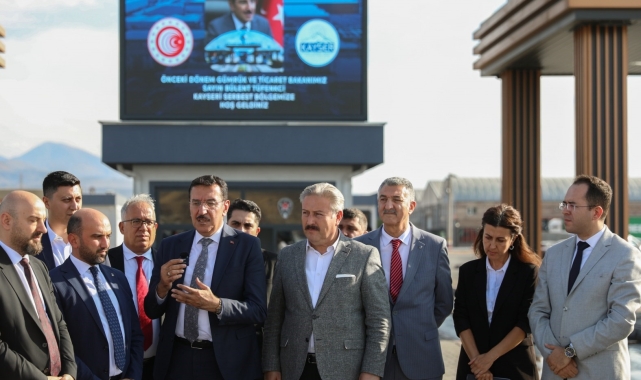Bülent Tüfenkci'den Kayseri Serbest Bölge'ye ziyaret