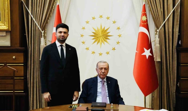 Bursaspor Başkanı Enes Çelik, Cumhurbaşkanı Recep Tayyip Erdoğan'la görüştü