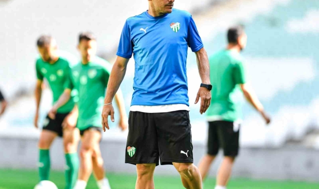 Bursaspor'da Tokat Belediye Plevne Spor maçı hazırlıkları başladı