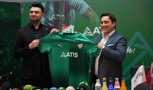 Bursaspor'un forma göğüs sponsoru Atış Grup oldu