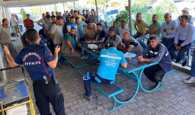 Büyükşehir itfaiyesi, eğitim ve tatbikatlarını sürdürüyor