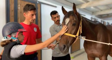 Büyükşehir Spor A.Ş.'nin binicilik eğitimleri yoğun ilgi görüyor