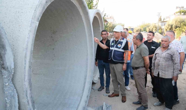 Büyükşehir'den Yüreğir'e altyapı yatırımı