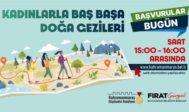 Büyükşehir'in kadınlara yönelik doğa gezilerine yeni başvurular başlıyor