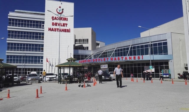 Çankırı'da otomobilin çarptığı yaya yaralandı