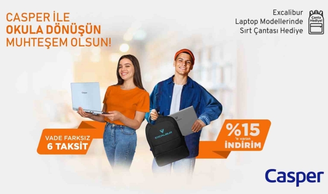 Casper'dan Back to School'a özel teknoloji fırsatları