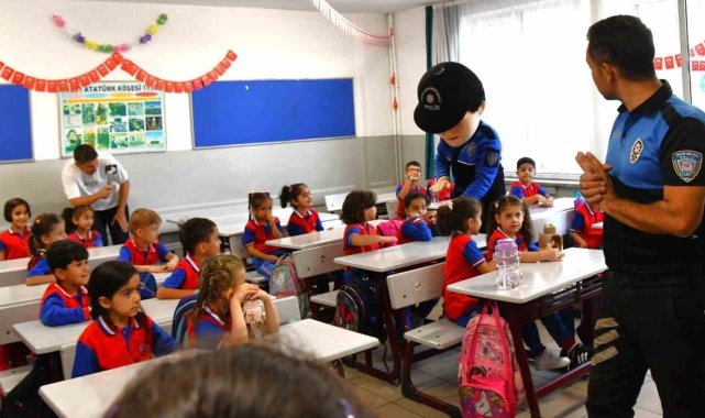Cesur'dan minik öğrencilere sürpriz