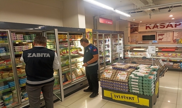 Çorum'da kasa ve reyon fiyatları farklı olan 9 markete ceza uygulandı