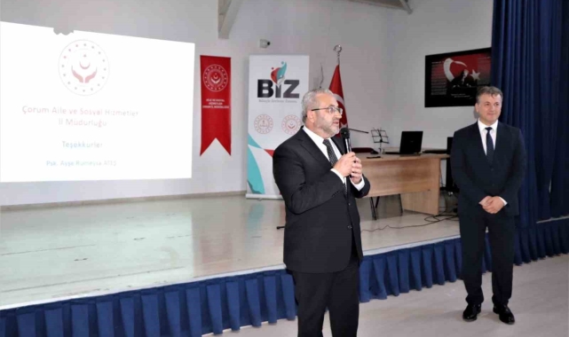 Çorum'da "BİZ" projesi başladı