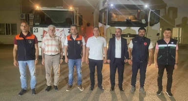 Çorum'dan kardeş belediyeye destek