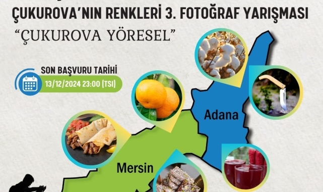 Çukurova'nın Renkleri 3. Fotoğraf Yarışması başladı