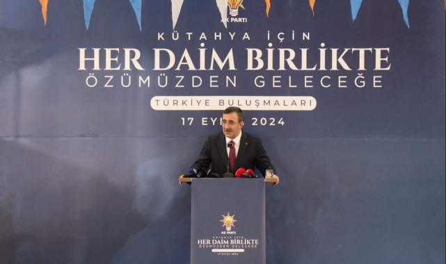 Cumhurbaşkanı Yardımcısı Yılmaz: "Son 21 yılda Kütahya'ya 101 milyar liranın üzerinde yatırım yaptık"