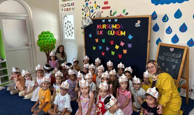 Dalaman'da 4-6 Yaş Kur'an Kursları eğitime başladı