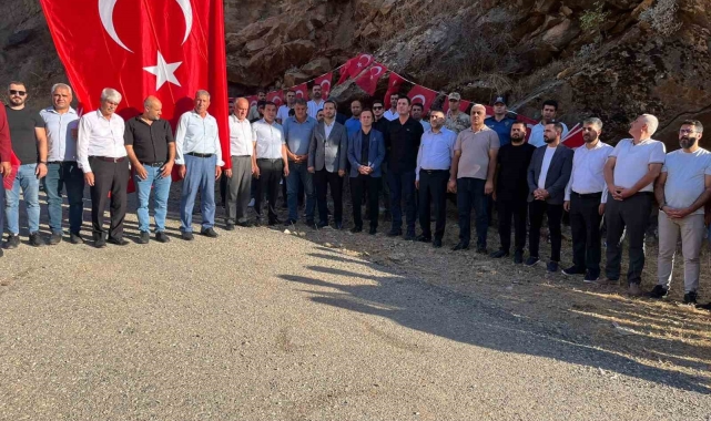 Değirmendere'de 32 yıl önce PKK tarafından hunharca katledilen 9 şehit unutulmadı
