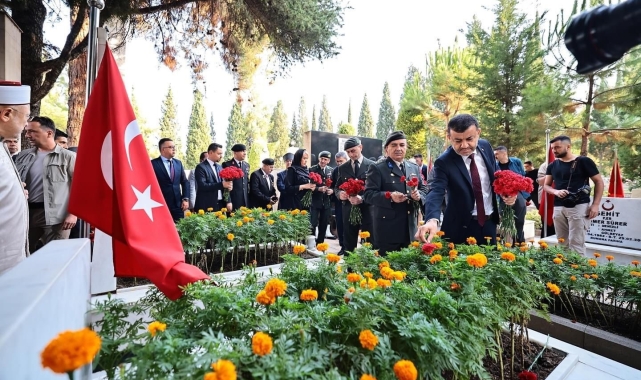 Denizli'de Gaziler Günü törenlerle kutlandı