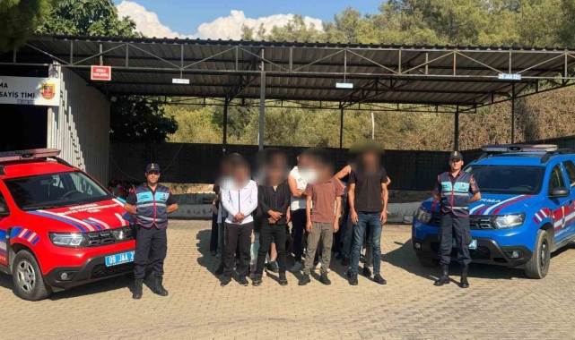 Didim'de 29 düzensiz göçmen yakalandı
