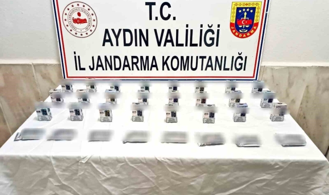 Didim'de işyeri baskınında elektronik sigara ele geçirildi