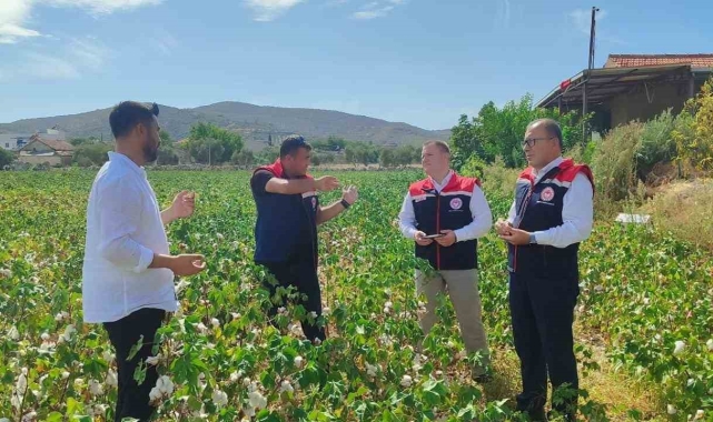 Didim&#039;de üretim alanları kontrol edildi
