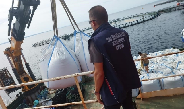Didim'deki su ürünleri yetiştiriciliği denetim altında