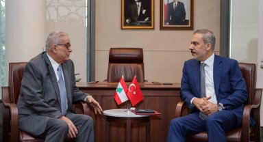 Dışişleri Bakanı Fidan, Lübnan Dışişleri Bakanı Bouhabib ile görüştü