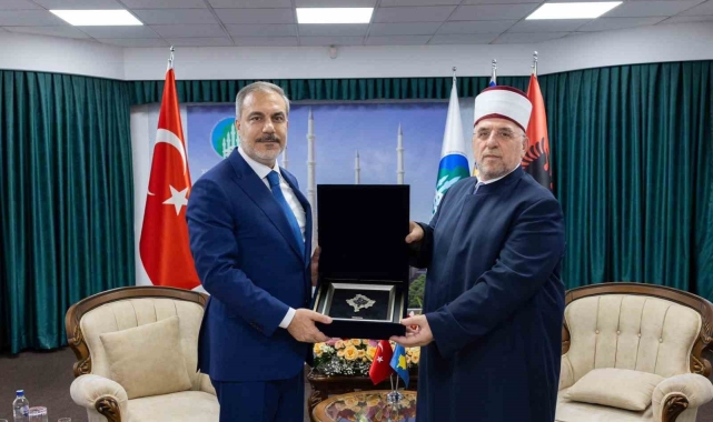 Dışişleri Bakanı Fidan'dan Kosova İslam Birliği'ne ziyaret