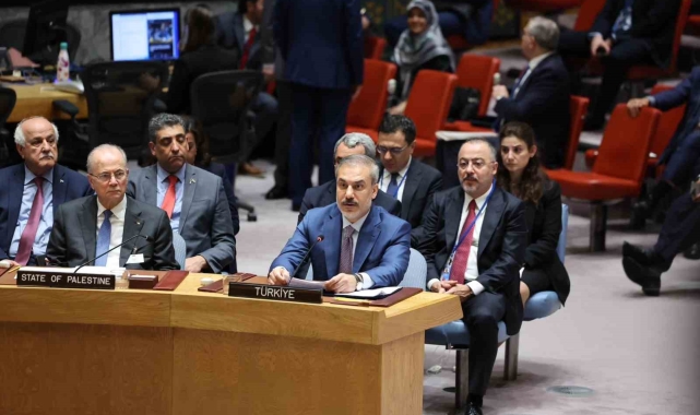 Dışişleri Bakanı Hakan Fidan'dan BM Güvenlik Konseyi'ne çağrı
