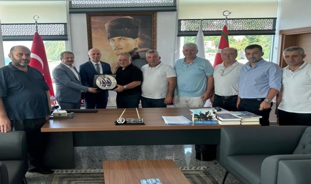 DKİB'den Kaçkar Gümrük ve Dış Ticaret Bölge Müdürlüğüne ziyaret