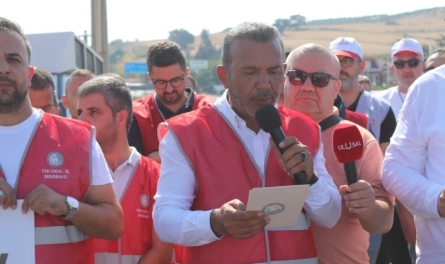 Eker Süt Fabrikası'nda eylem