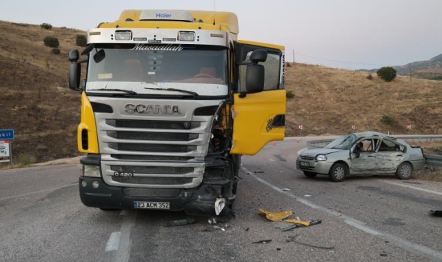 Elazığ'da Ağustos ayında 309 kaza meydana geldi