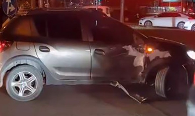 Elazığ'da otomobil ile motosiklet çarpıştı: 1 yaralı