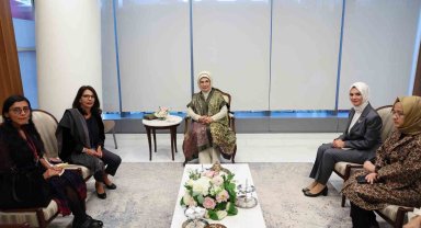 Emine Erdoğan, BM Genel Sekreteri Çocuklara Yönelik Şiddet Özel Temsilcisi M'jid ile görüştü