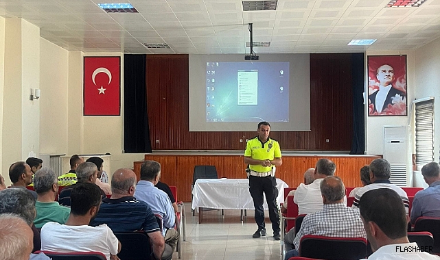 EMNİYET VE JANDARMADAN SERVİS ŞOFÖRLERİNE EĞİTİM!