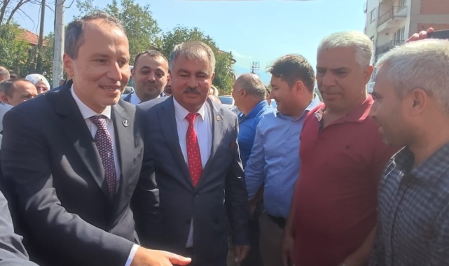 Erbakan'dan Beyağaç Belediye Başkanı Pütün'e övgü
