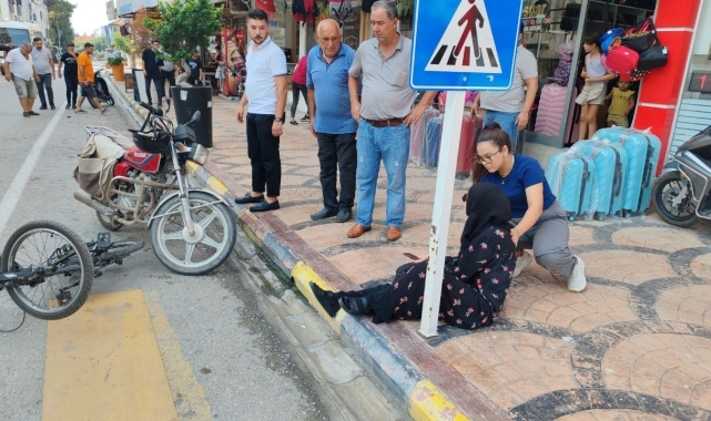 Erzin'de trafik kazası: 2 yaralı