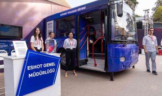 ESHOT 93. İEF'de Güvenli Yolculuk Sistemi'ni tanıtıyor