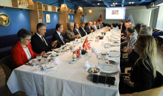 Eskişehir-Kuzey Makedonya ekonomik iş birliği ESO'da değerlendirildi
