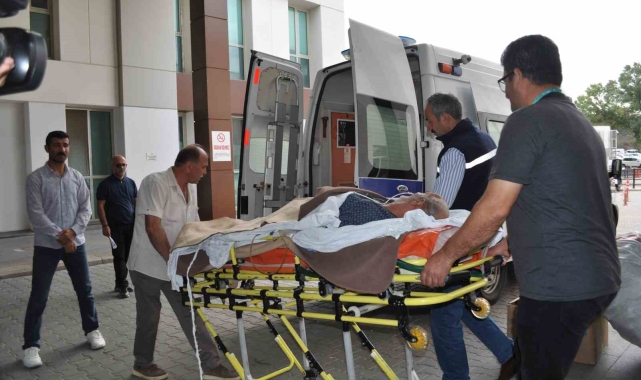 Eskişehir'de tedavi edilen hasta İl Sağlık Müdürlüğü'nün aracı ile Kars'a götürüldü