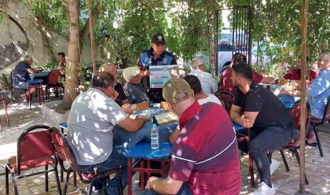 Etkinliklerde silahla havaya ateş açılmasıyla ilgili 2 bin 190 vatandaş yüz yüze bilgilendirildi