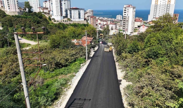 Fatsa'da asfalt mutluluğu
